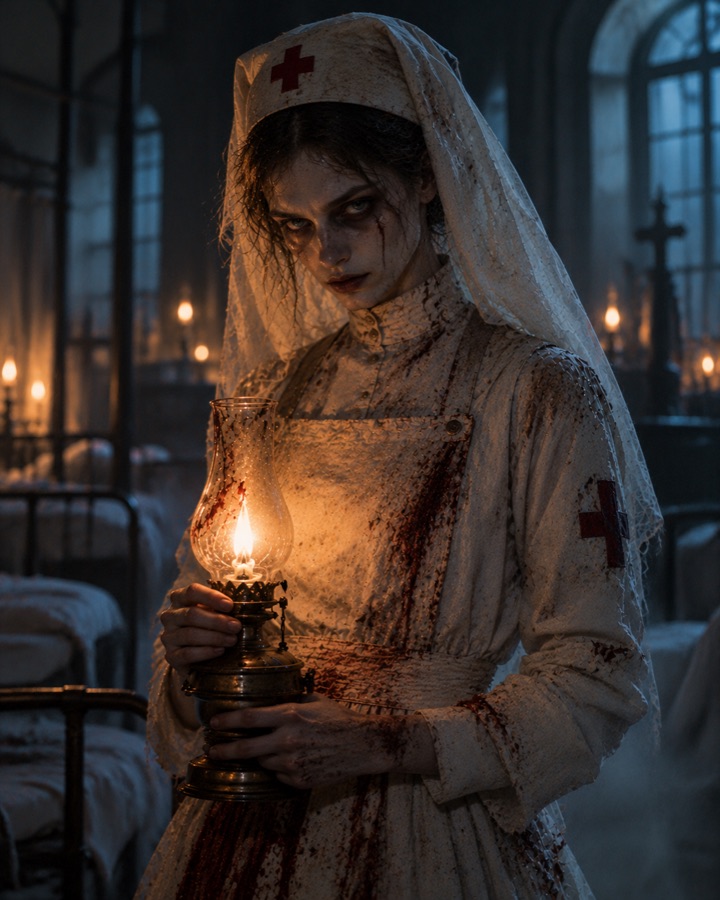 Exemple de tenue : L’Infirmière fantôme